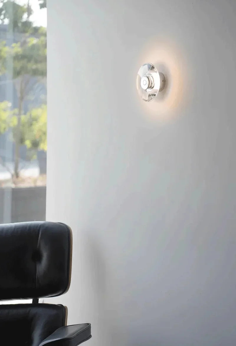 Élodie Lustre Glow Crystal LED Wall Sconce