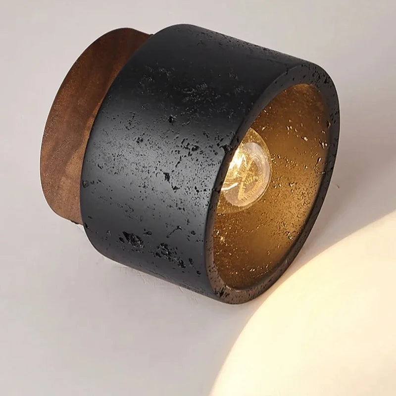 Sophie Nordic Wabi Sabi Stone Ceiling Lamp Corridor Bedroom Light