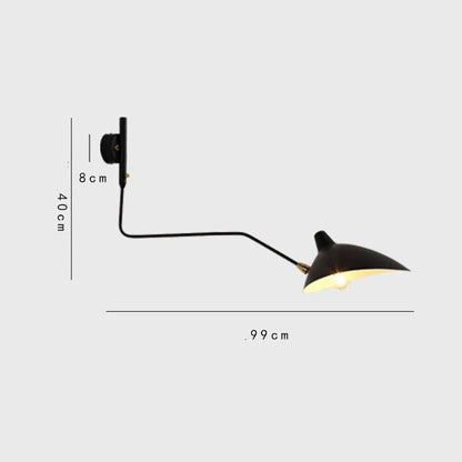 Océane Dual Arc Wall Lamp