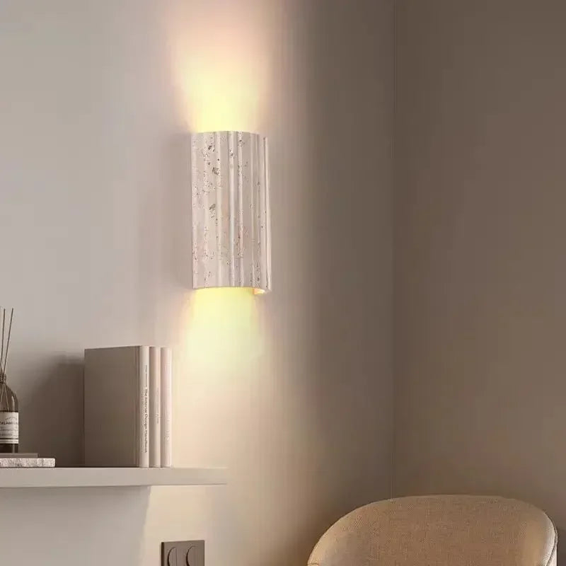 Yvonne Wabi-Sabi Stone LED Wall Lamp