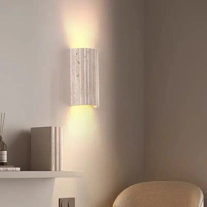 Yvonne Wabi-Sabi Stone LED Wall Lamp