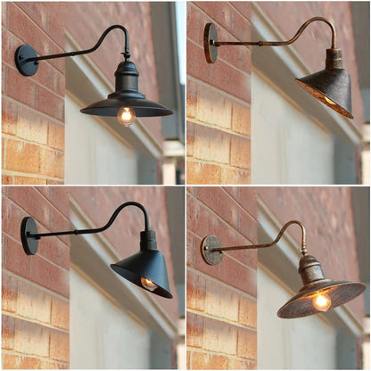 Sophie Industrial Adjustable Outdoor Wall Lamp E27 Vintage Sconce