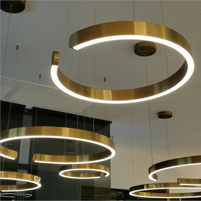 Chloé Modern Ring Chandelier Light