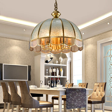 Eléonore Vintage Copper Chandelier for Dining & Hallway Spaces