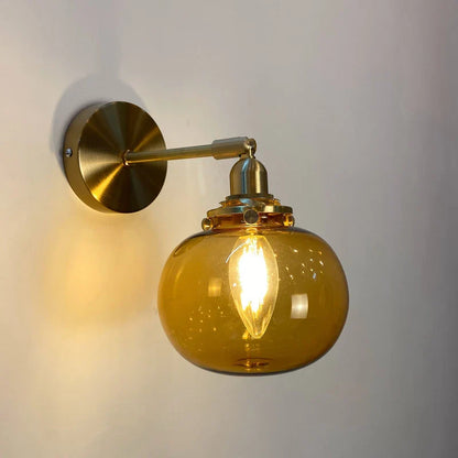 Orla Glass Wall Lamp – Modern Minimalist Elegance