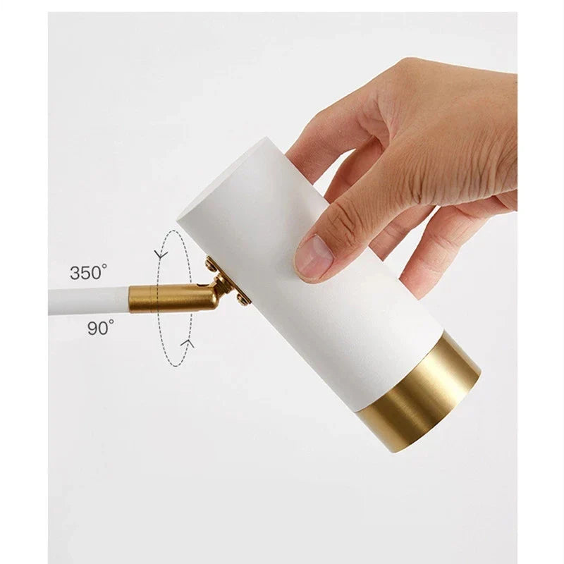Victoire Adjustable Arm Wall Lamp with Modern Metal Design