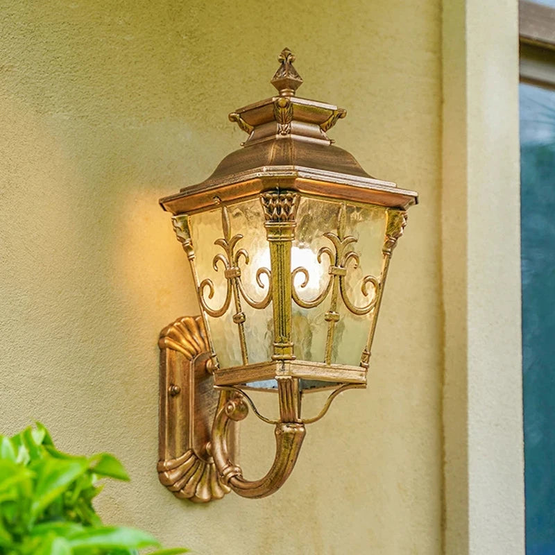 Émilienne Outdoor Retro Wall Lamp Waterproof Garden Light