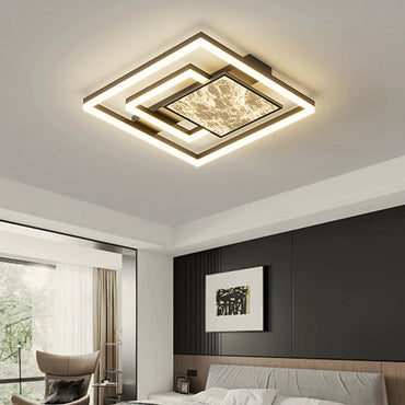 Nordic LED Ceiling Light – Minimalist Dimmable Flush Mount for Living Room & Bedroom