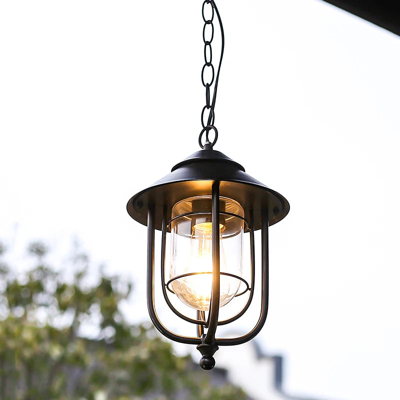 Amandine Outdoor Retro Pendant Chandelier Waterproof E27