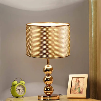 Élise Modern Fashion Alloy Acrylic Bedside Table Lamp E27 Desk Light