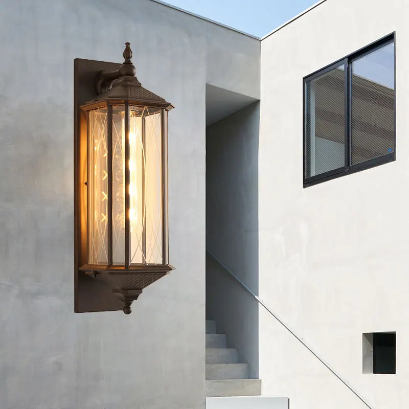 Amandine Outdoor Waterproof Wall Lamp Retro Garden Light