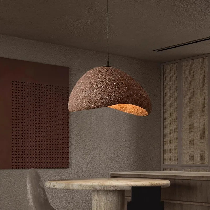 Sophie Wabi Sabi Resin Pendant Light Minimalist Ceiling Lamp
