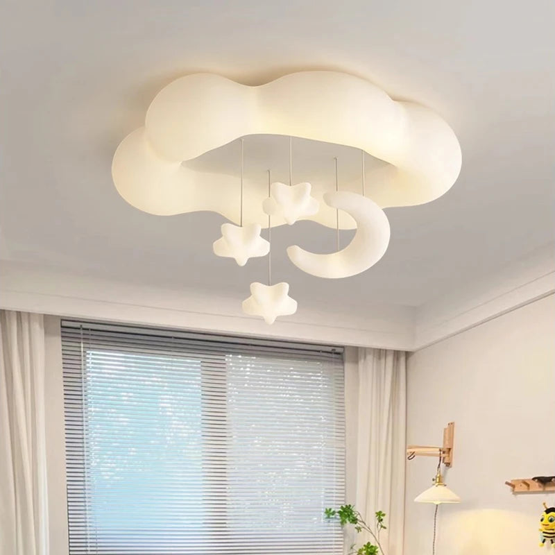 Amélie Cloud LED Ceiling Light Kids Room Cream Style Dimmable