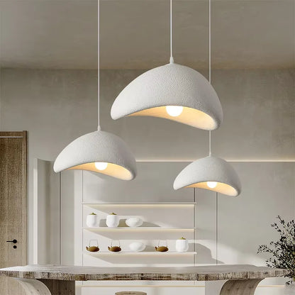 Élise Nordic Wabi Sabi LED Pendant Ceiling Chandelier Light