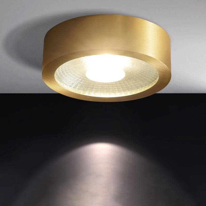 Lucienne Nordic Copper LED Ceiling Spotlight Light