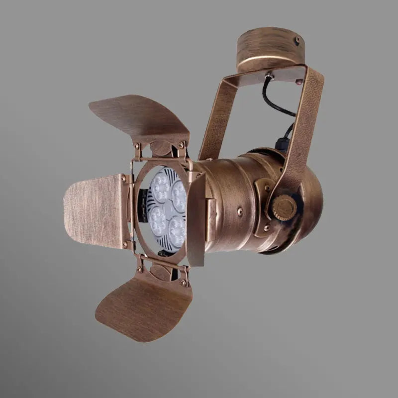 Charlotte Industrial 4-Leaf Ceiling Light