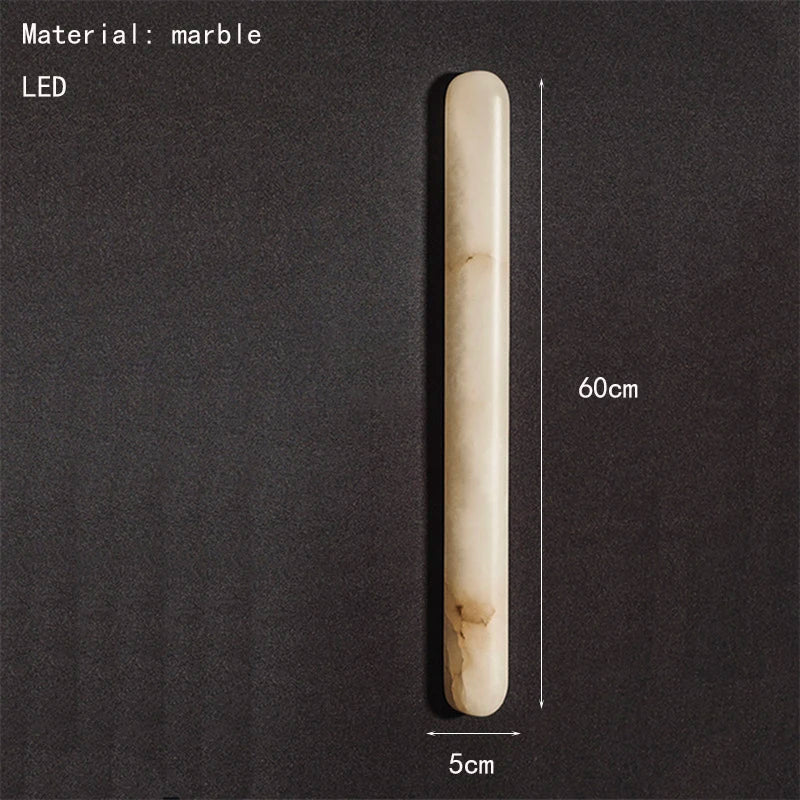 Colette Marble Wall Lamp Copper Sconce Minimalist Light
