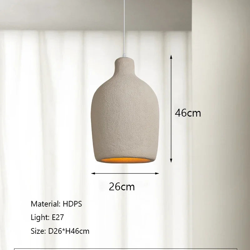 Évora Wabi-Sabi Textured Pendant Light Collection