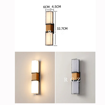 Noémie Outdoor IP65 Waterproof LED Wall Lamp 12W