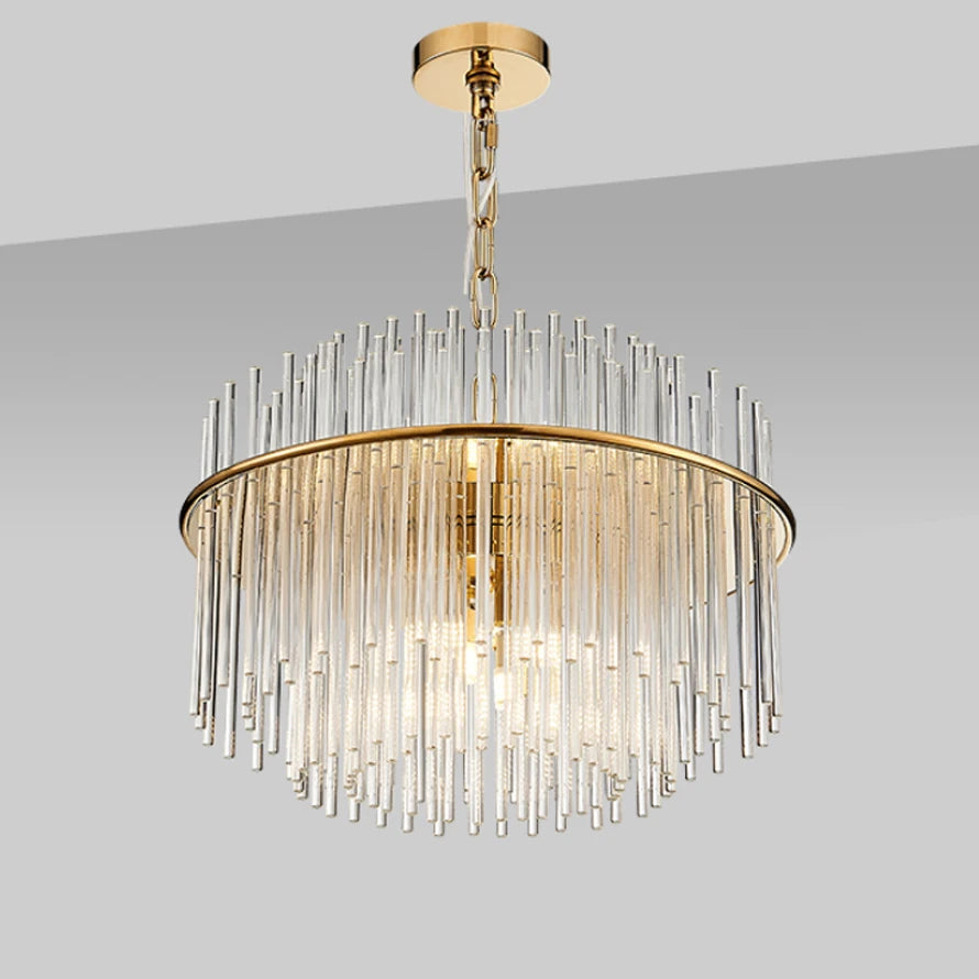 Élise Nordic Glass Pendant Light G9 Modern Iron Ceiling Lamp