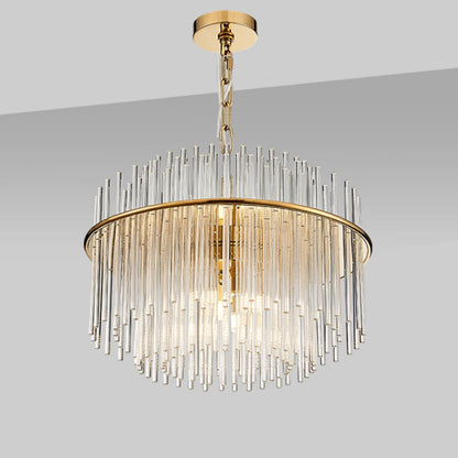 Élise Nordic Glass Pendant Light G9 Modern Iron Ceiling Lamp