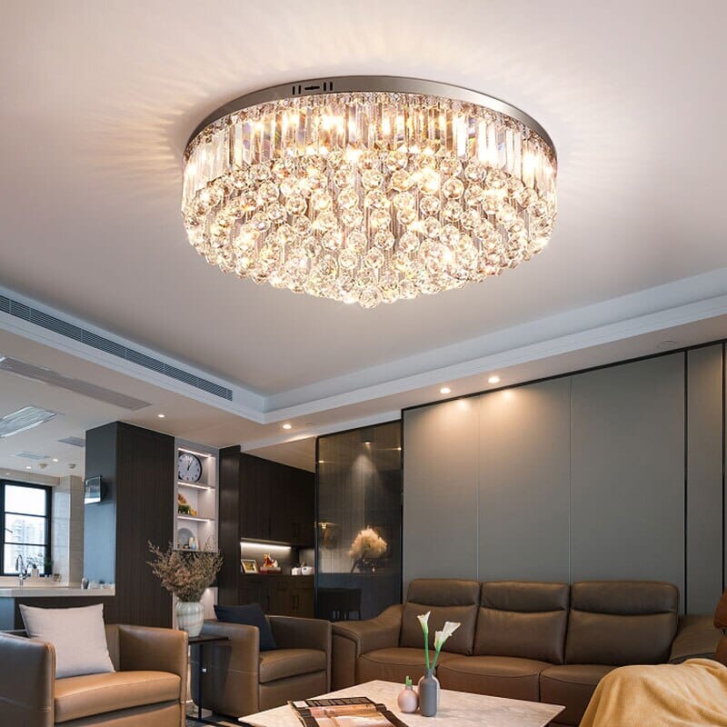 Clara Raindrop Crystal Ceiling Light – Lumexa Decor