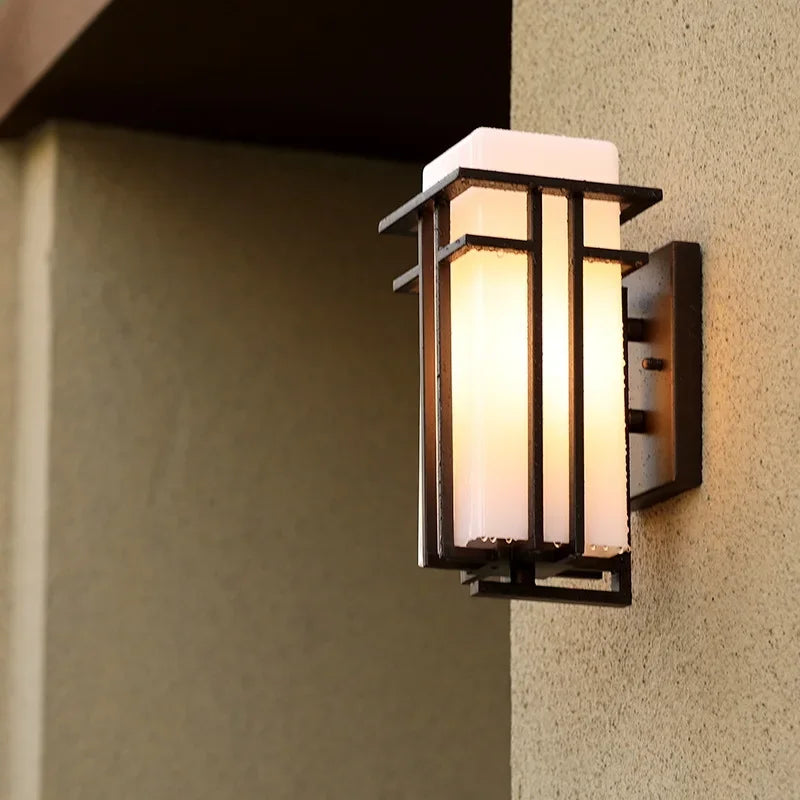 Yvette Outdoor Waterproof Wall Lamp Modern Up Down Light