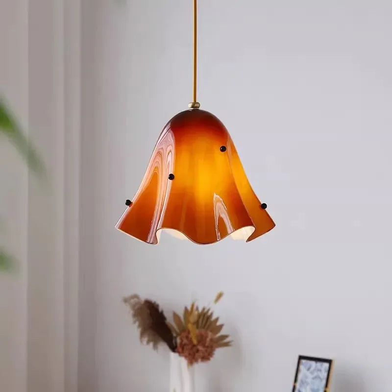 Geneviève Stained Glass Ceiling Light