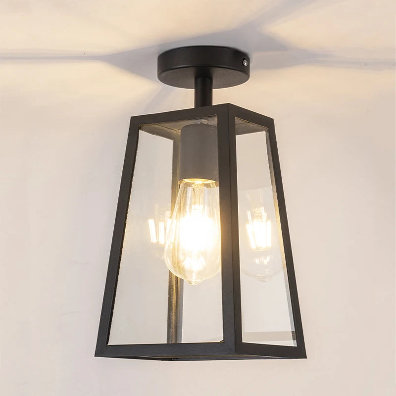 Chloé Retro Outdoor Ceiling Lamp Waterproof Porch Light