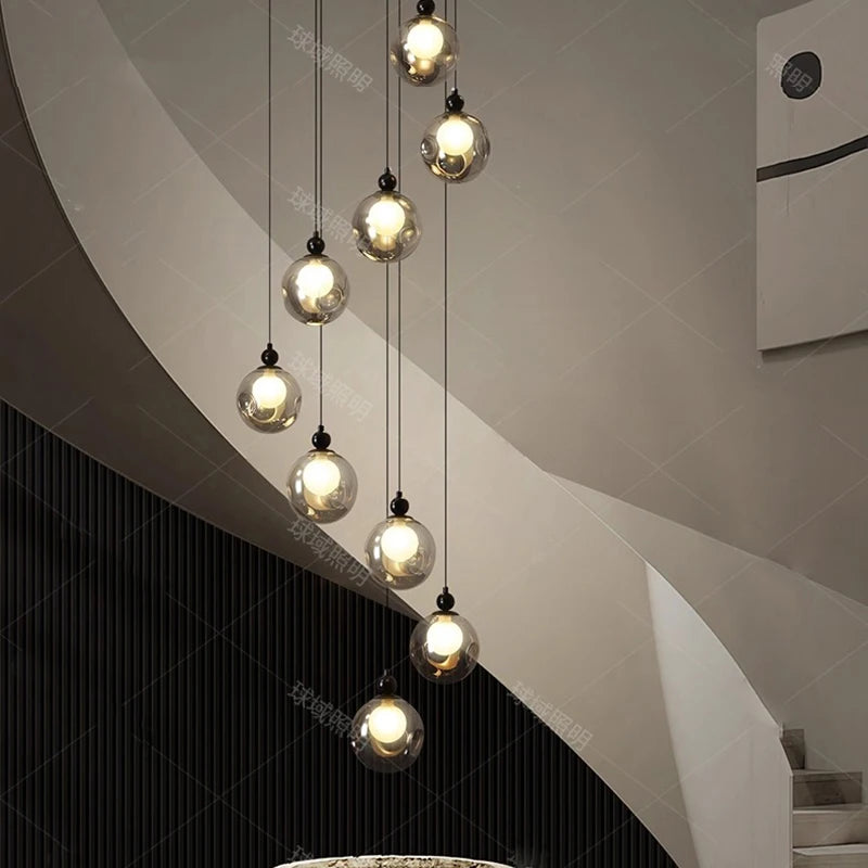 Sophie Luxury Crystal Multi-Head Pendant Chandelier