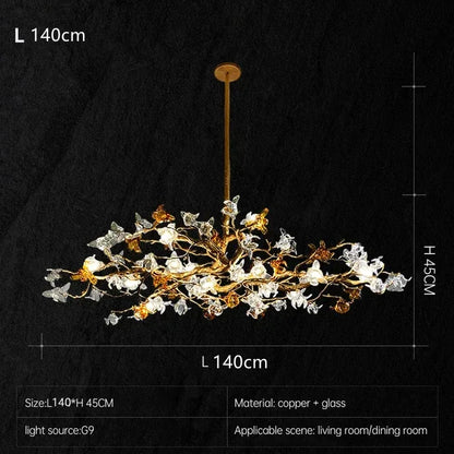 Lumexa Verdant Copper Branch Chandelier Light