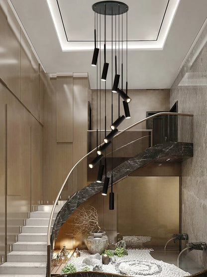 Noémie Modern Cylindrical LED Pendant Spotlight