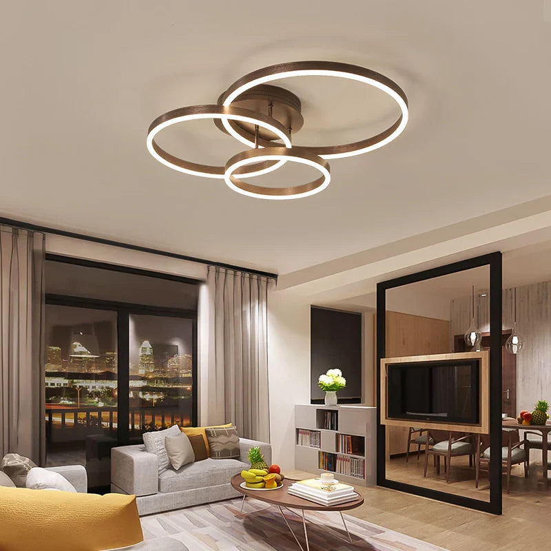 Elena Minimalist Circular Ceiling Light