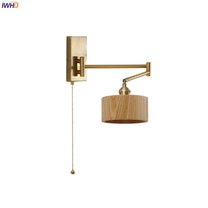 Madeleine Rotating Wall Lamp Pull Chain Switch
