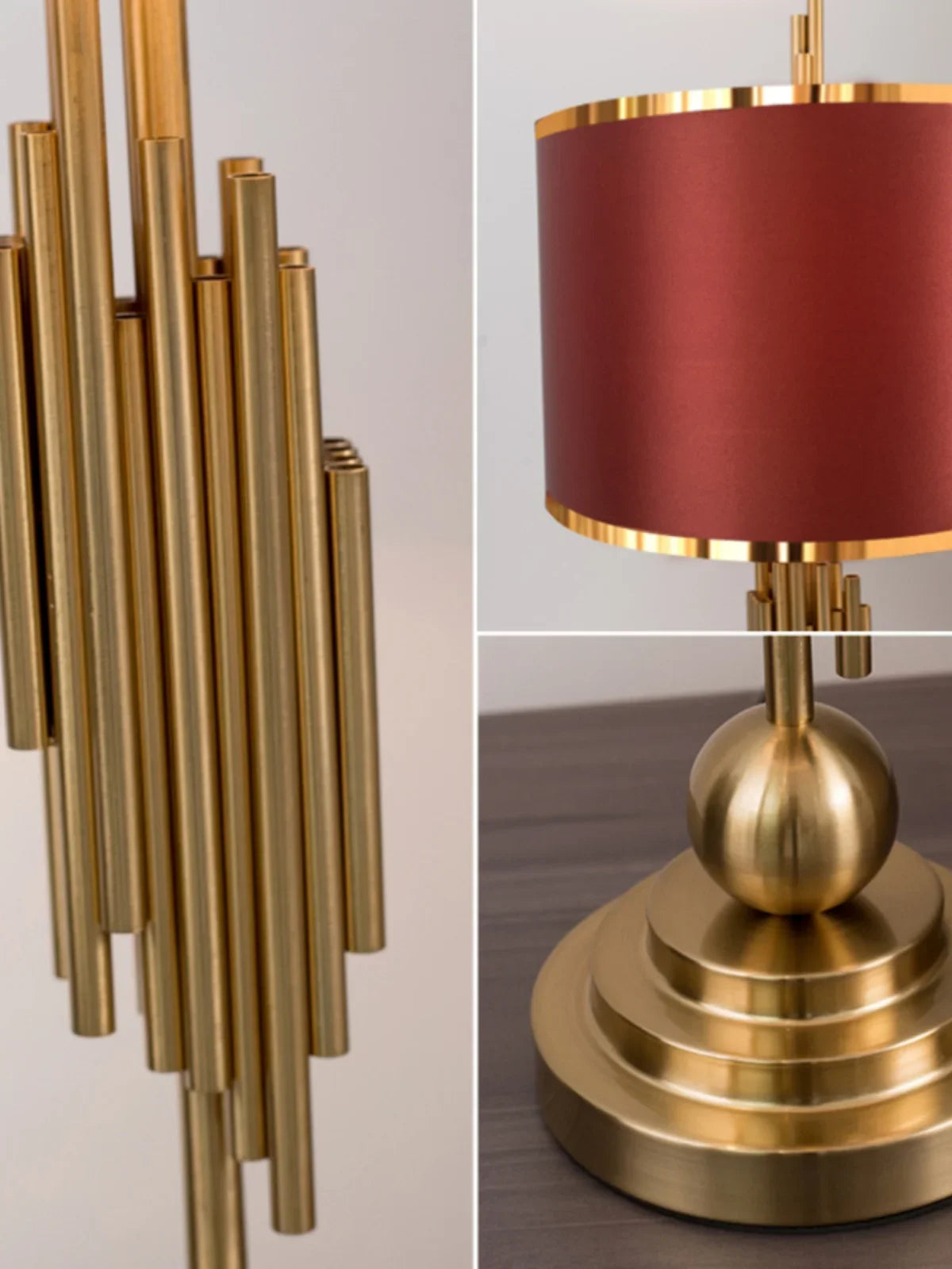 Montréal Luxe Brass Accent Table Lamp