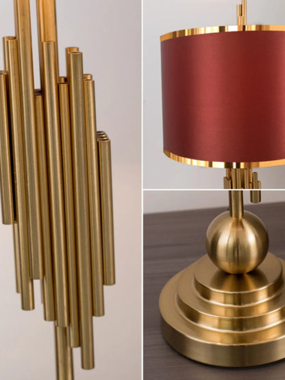 Montréal Luxe Brass Accent Table Lamp