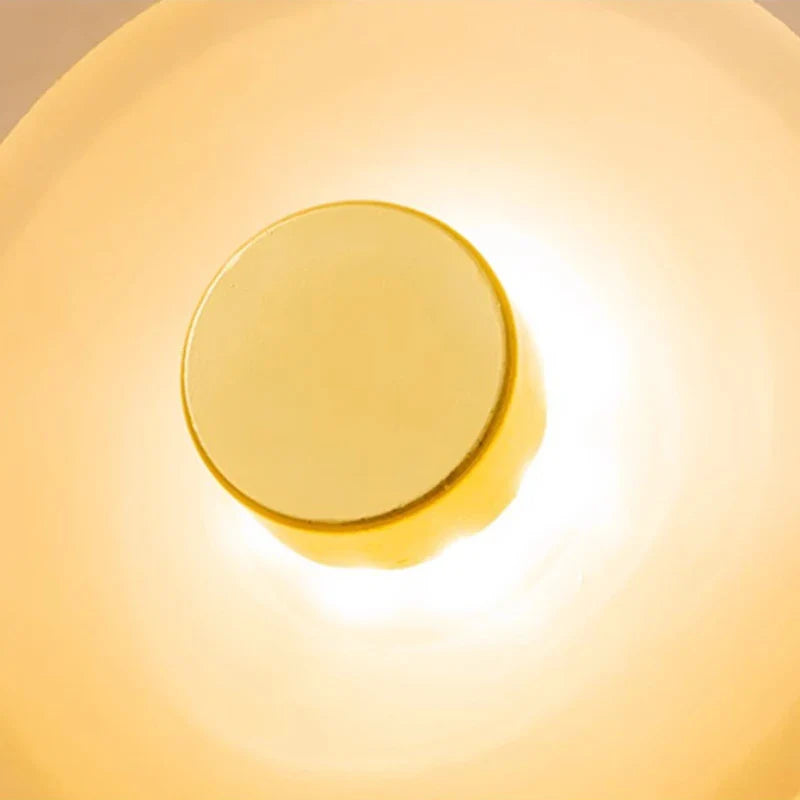 Élise Halo Shade Glass LED Wall Sconce