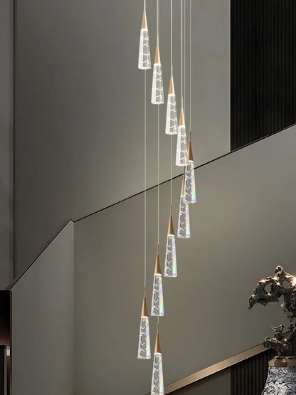 Camille Crystal Branch Pendant Chandelier
