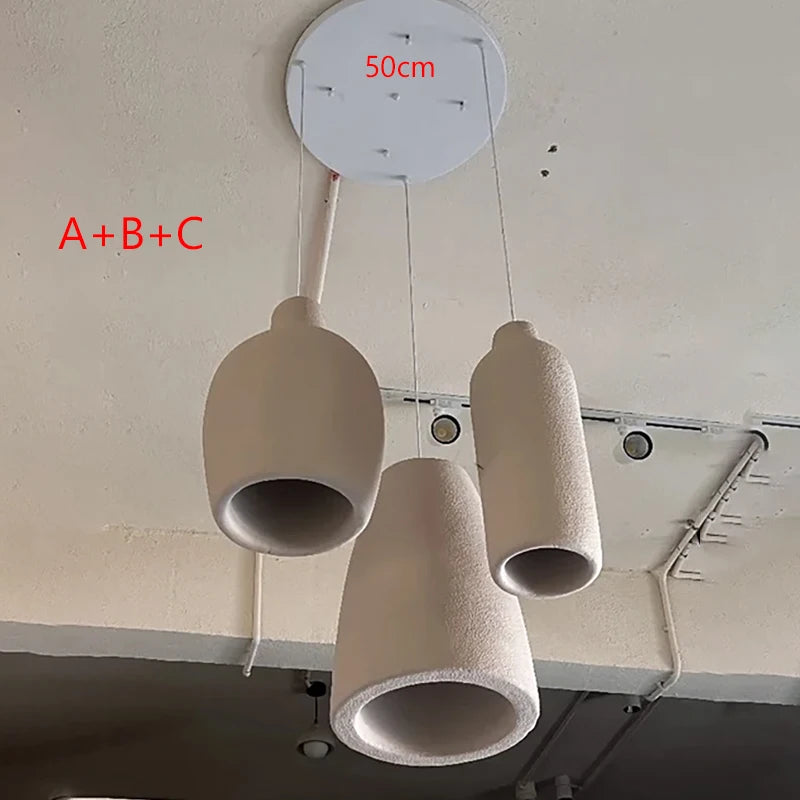 Évora Wabi-Sabi Textured Pendant Light Collection