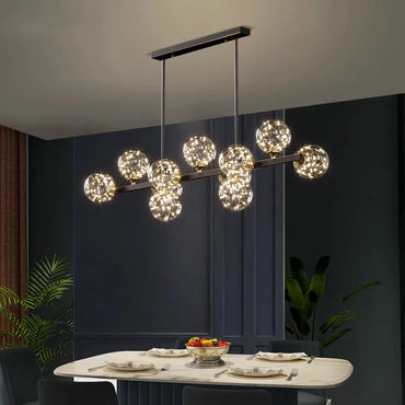 Aurélie Modern LED Pendant Chandelier for Living & Dining Rooms