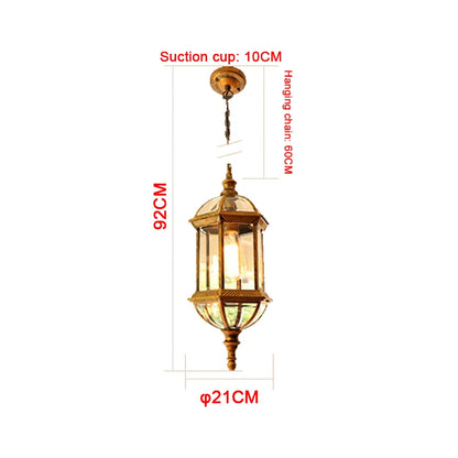 Émilie Outdoor European Pendant Light Waterproof Garden