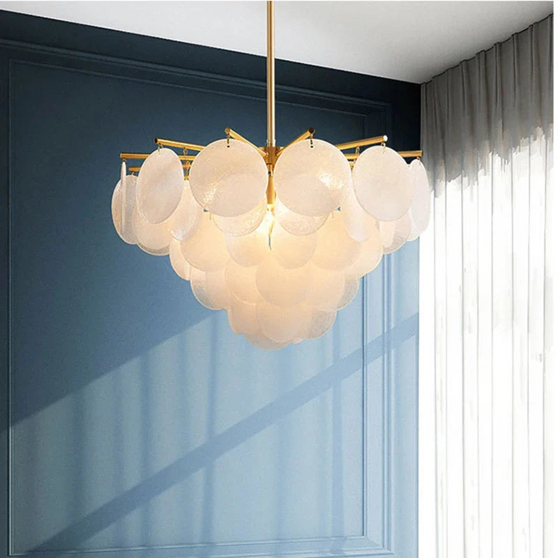 Camille Timeless Frosted Glass Pendant