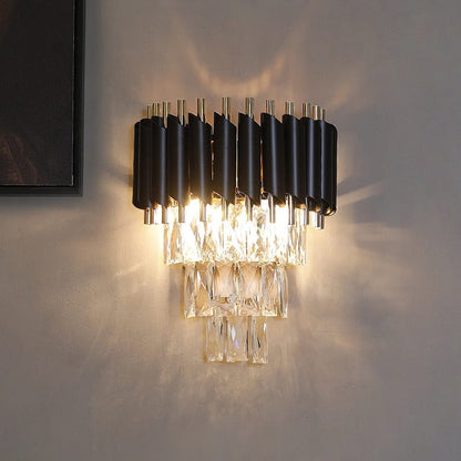 Sylvie Maestro Crystal Wall Lamp