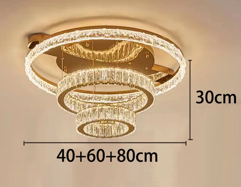 Modern LED Ceiling Light – Minimalist Acrylic Flush Mount for Bedroom & Living Room | Smart Dimmable Options