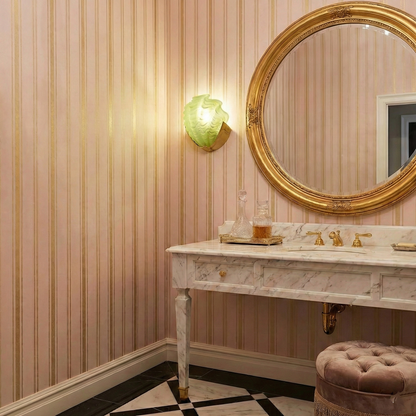 Aurélie Seashell Wall Lamp with Sculpted Glass Design