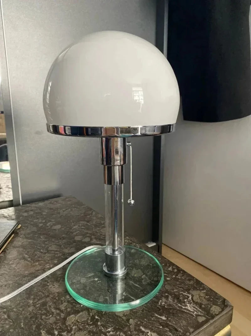 Amélie Bauhaus Glow Glass LED Table Lamp