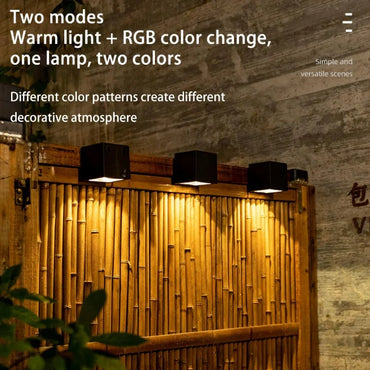 Elise Solar Outdoor Wall Light