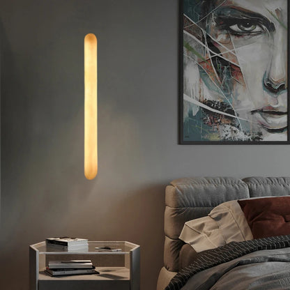 Colette Marble Wall Lamp Copper Sconce Minimalist Light