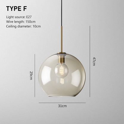 Adele Artisan Nordic Pendant Light