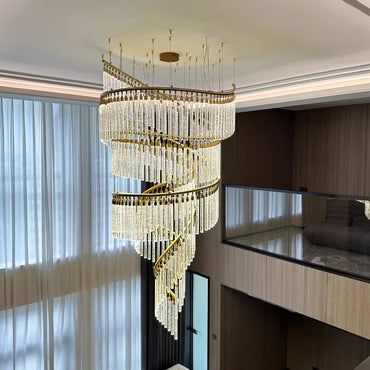 Luxury Hall Pendant Chandelier for Villa and Hotel Lobby